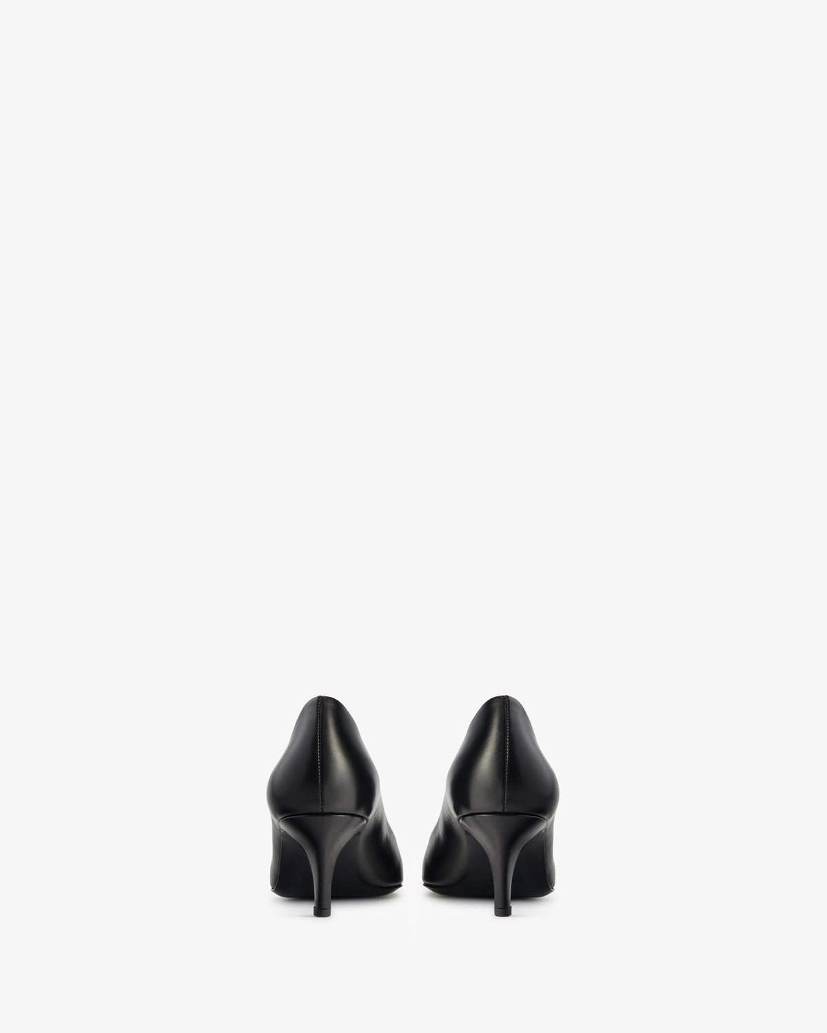 Blade Pump in Black Nappa Leather