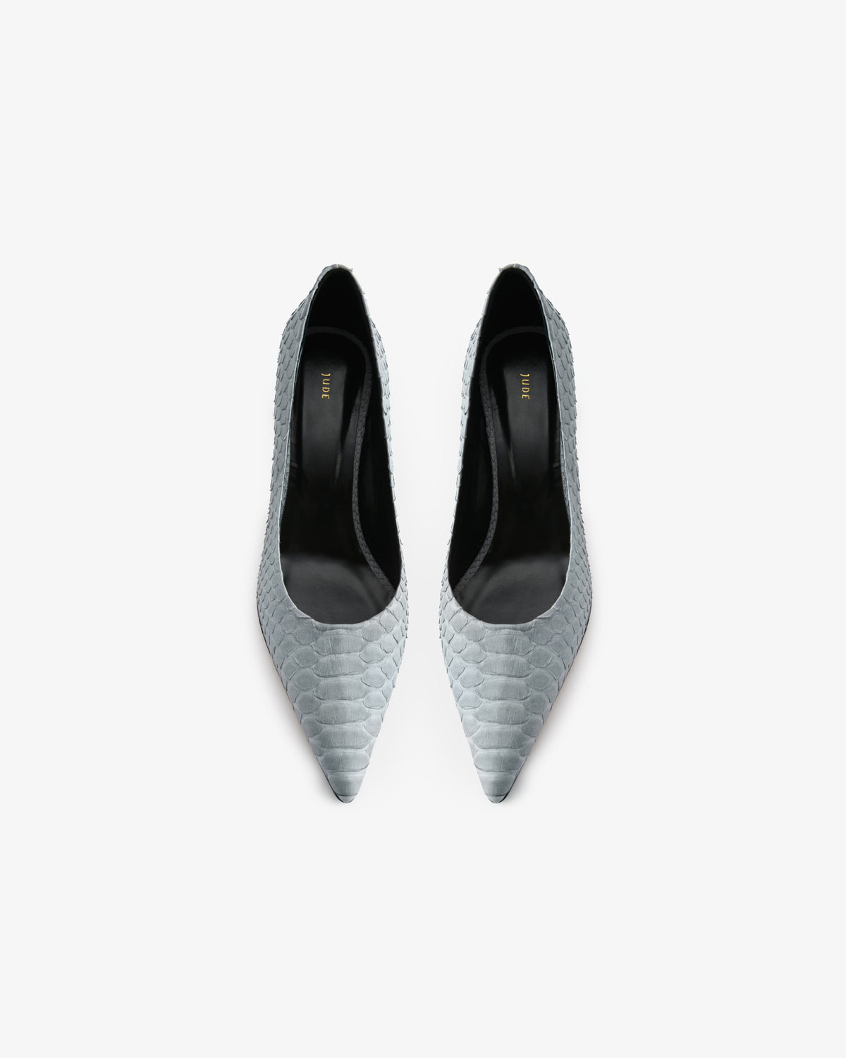 Blade Pump Grey Python Leather