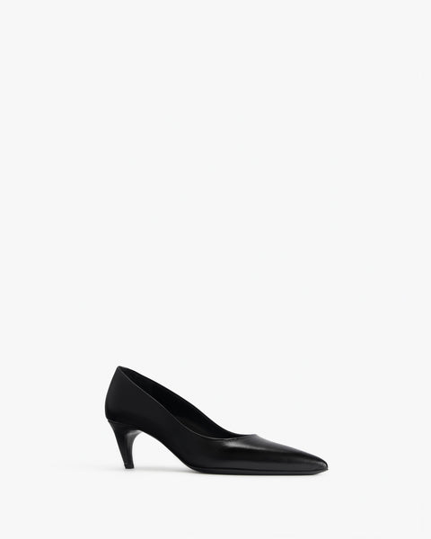 Blade Pump in Black Nappa Leather