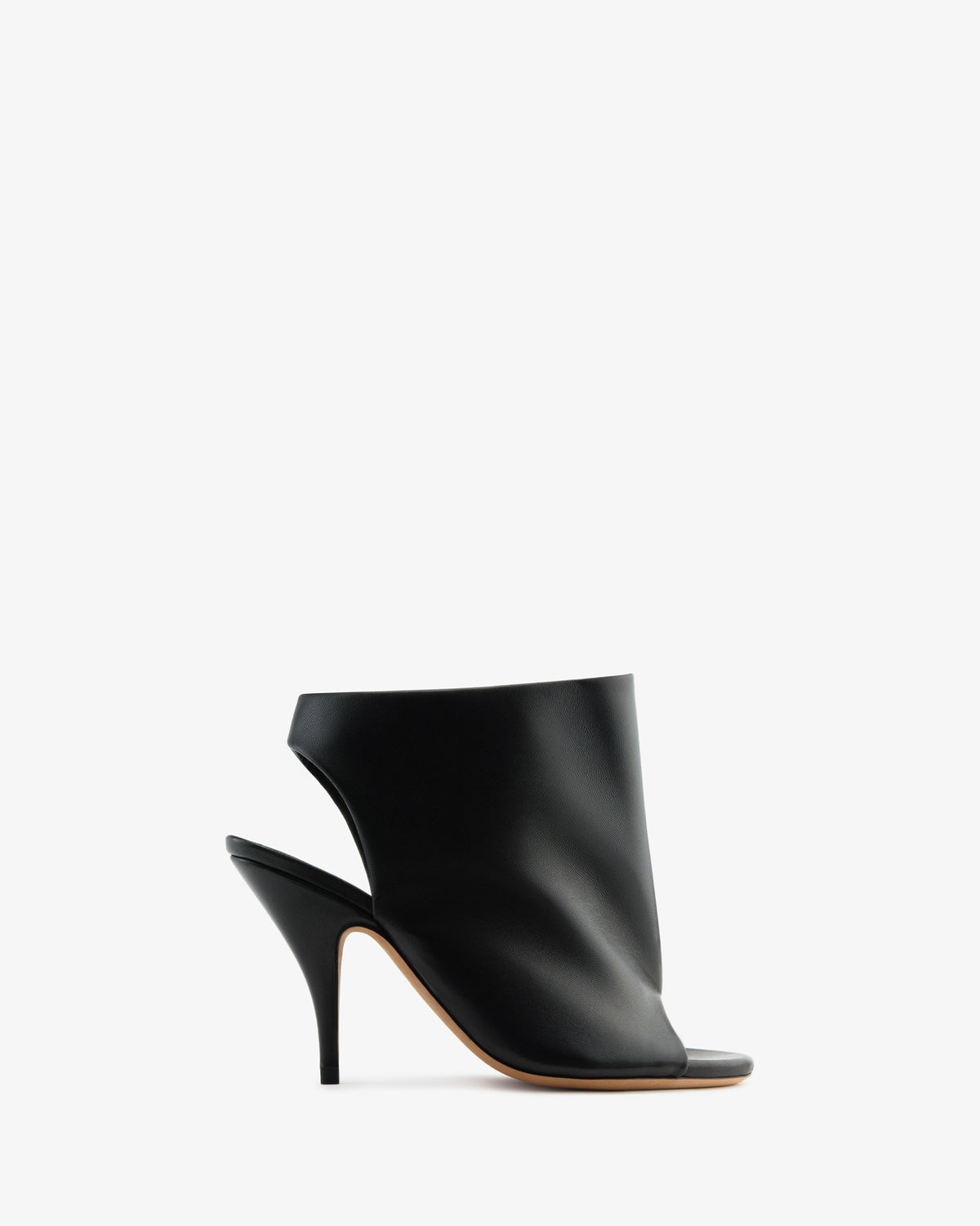 Bloom Sandal Black Leather