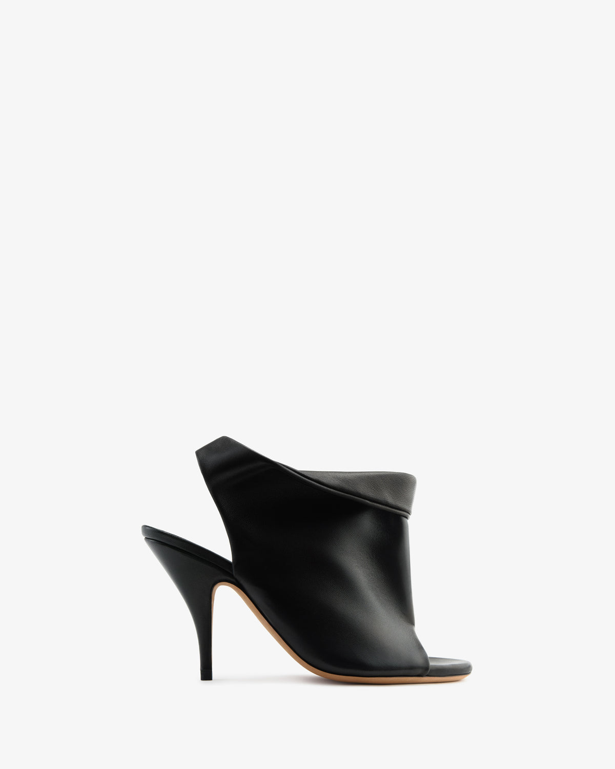 Bloom Sandal Black Leather