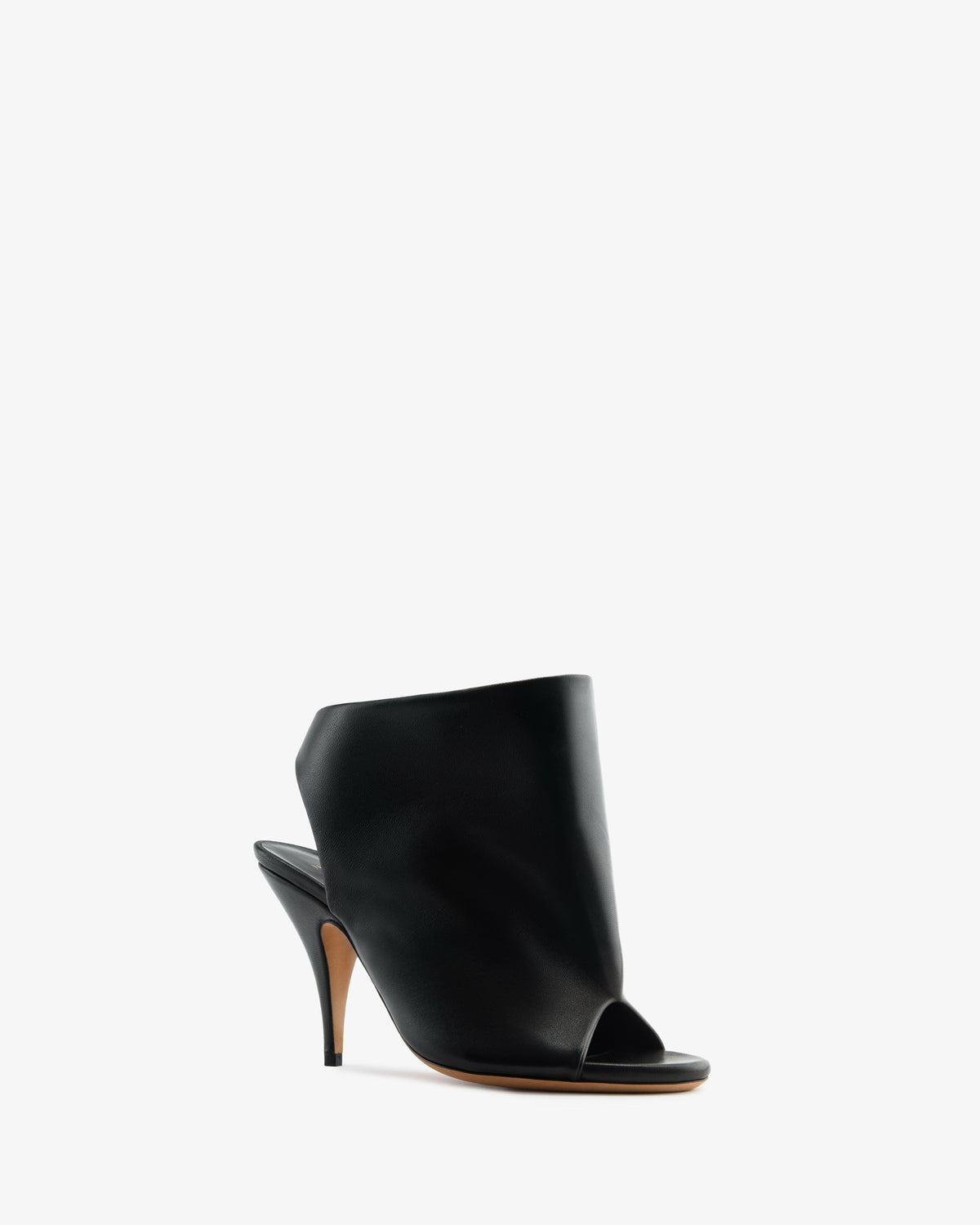 Bloom Sandal Black Leather