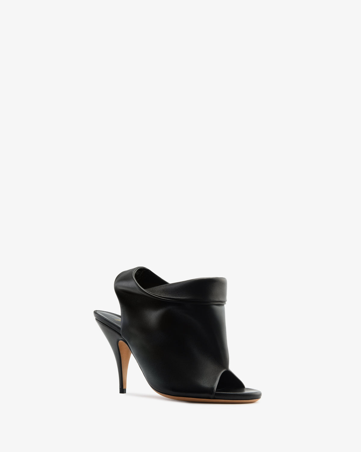 Bloom Sandal Black Leather