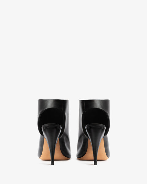 Bloom Sandal Black Leather