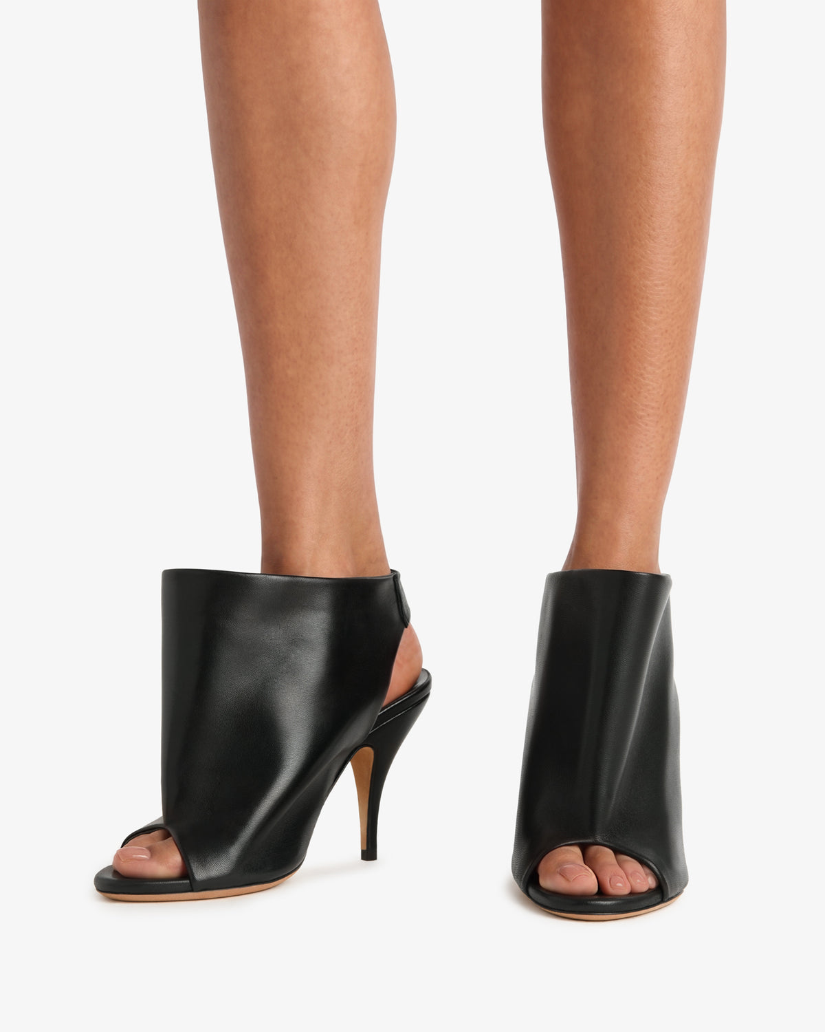 Bloom Sandal Black Leather