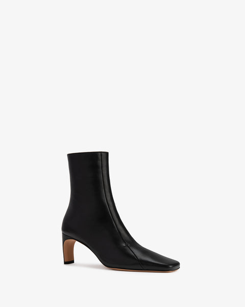 Brody Ankle Boot Black Lamb Leather