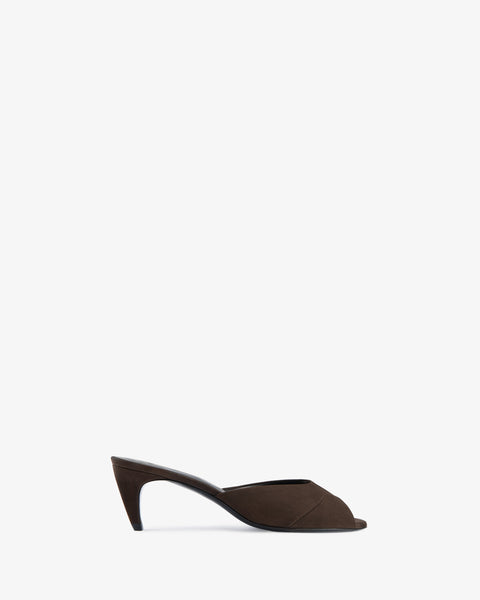 Cave Mule Brown Nubuck Leather
