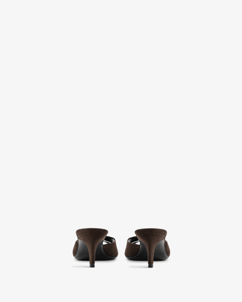 Cave Mule Brown Nubuck Leather