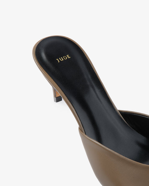 Cave Mule Clay Brown Leather