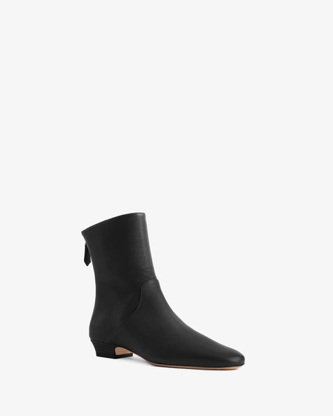 Celina Ankle Boot Black Leather - Second Image