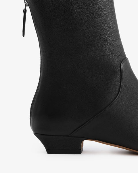 Celina Ankle Boot Black Leather