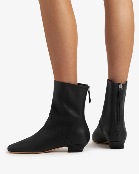 Celina Ankle Boot Black Leather
