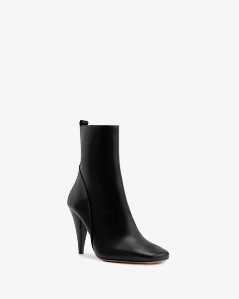 Clement Ankle Boot Black Nappa Leather