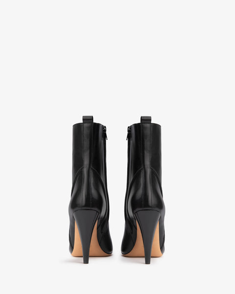 Clement Ankle Boot Black Nappa Leather