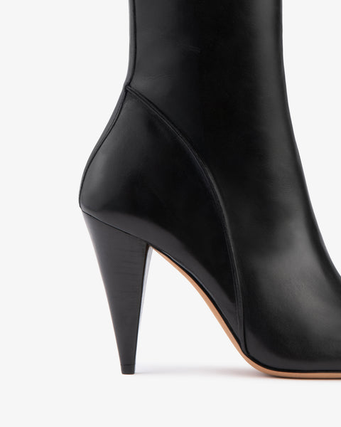 Clement Ankle Boot Black Nappa Leather