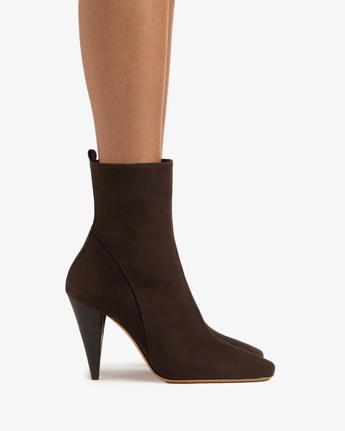 Clement Ankle Boot Brown Nubuck Leather