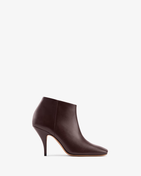 Credo Ankle Boot Barolo Creased Leather