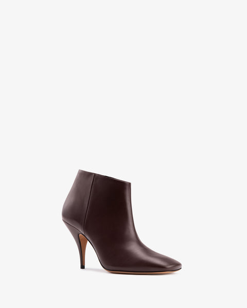 Credo Ankle Boot Barolo Creased Leather