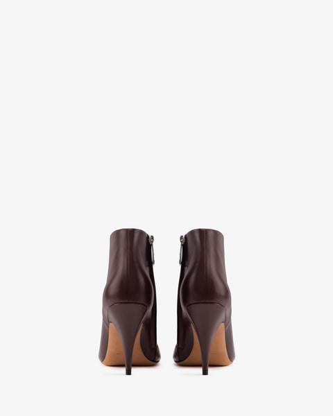 Credo Ankle Boot Barolo Creased Leather