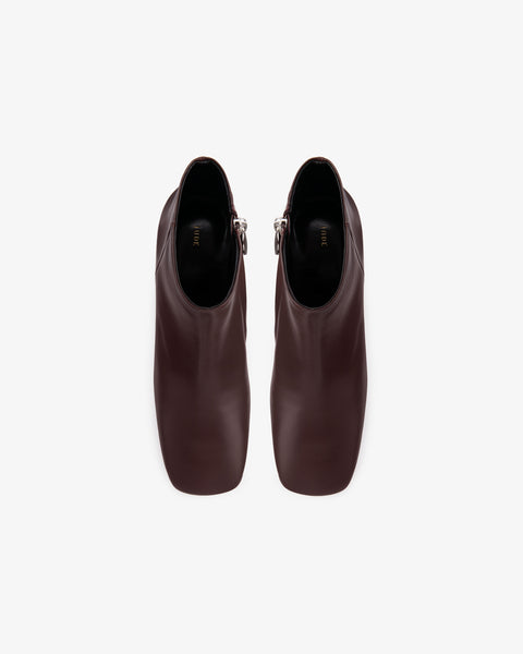 Credo Ankle Boot Barolo Creased Leather