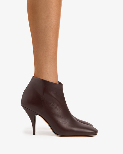 Credo Ankle Boot Barolo Creased Leather