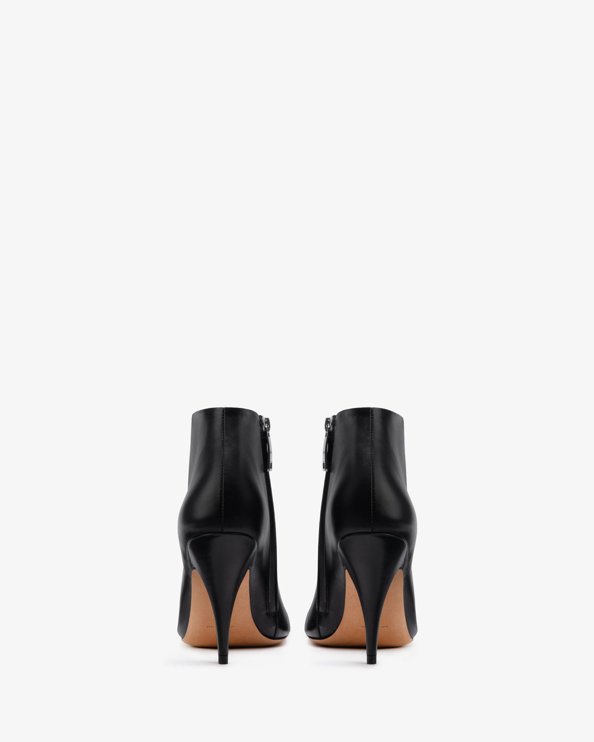 Credo Ankle Boot Black Creased Leather