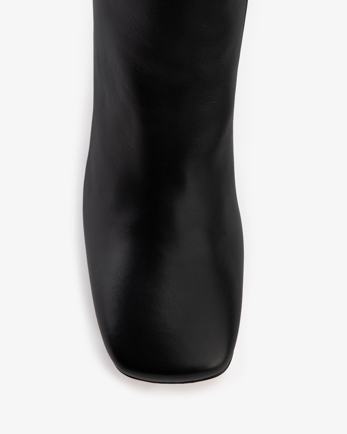 Credo Knee Boot Black Lamb Leather