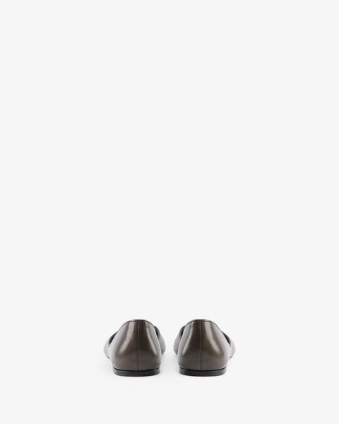 Date Ballerina Mocha Leather