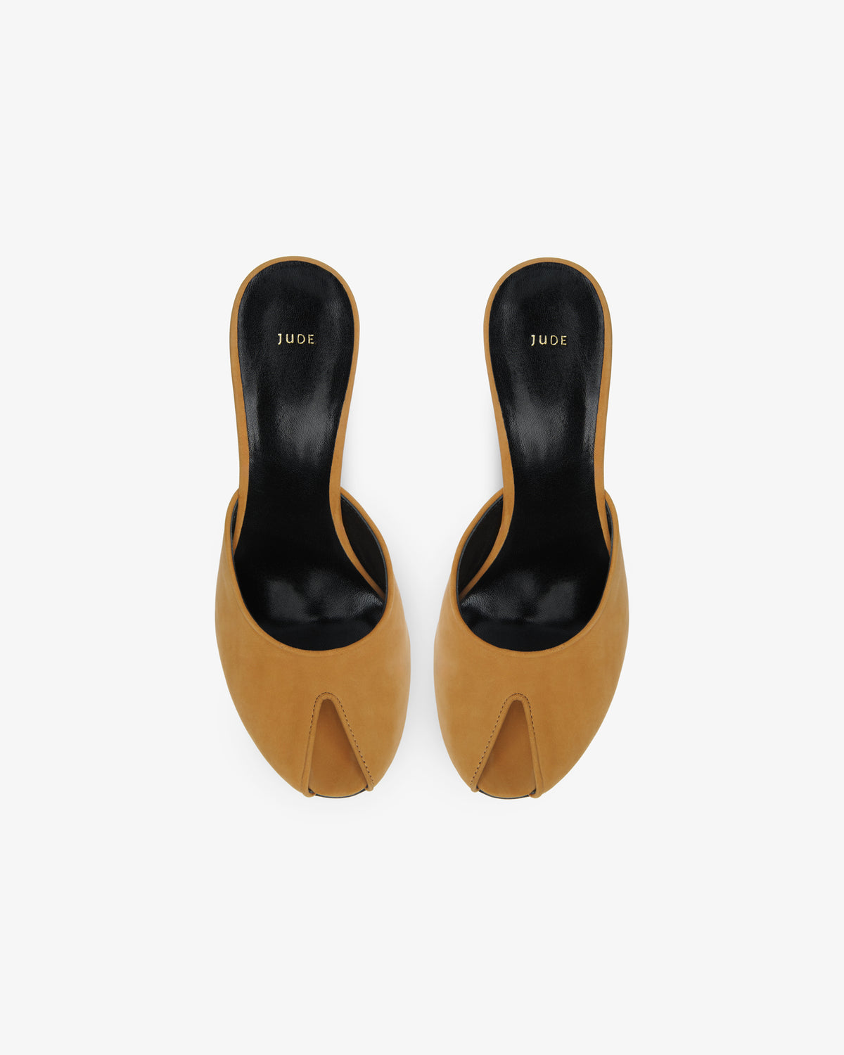 Date Mule Tan Nubuck Leather