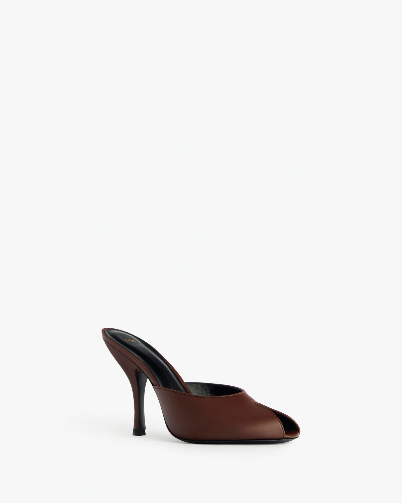 Date Mule in Stone Python Leather – JUDE