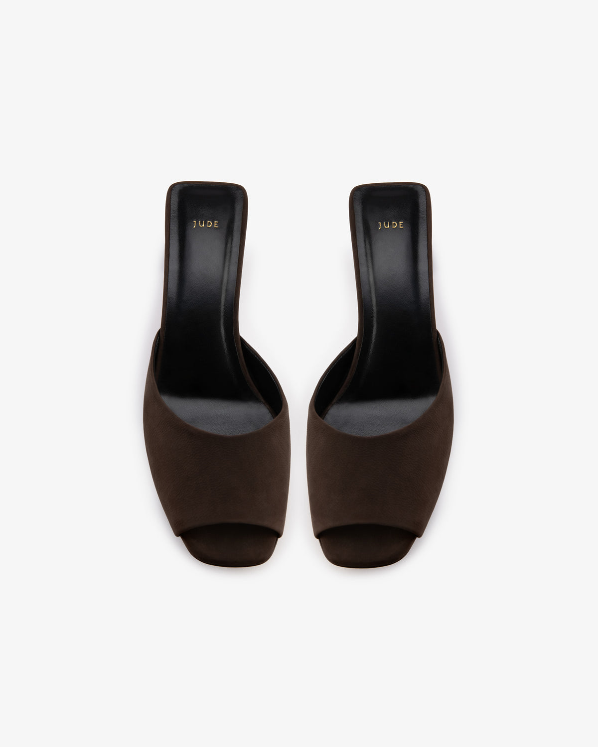 Ease Mule Brown Nubuck Leather