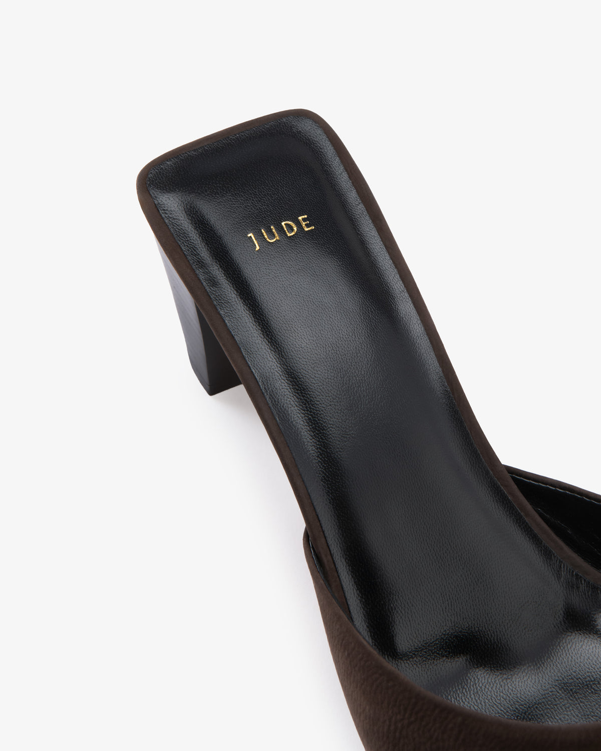 Ease Mule Brown Nubuck Leather