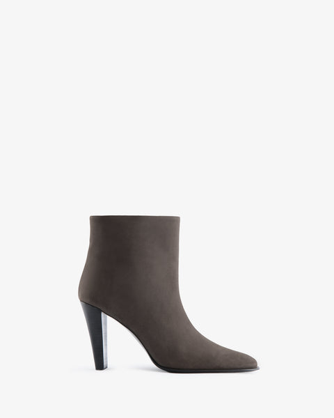 Fete Ankle Boot in Cacao Suede Leather