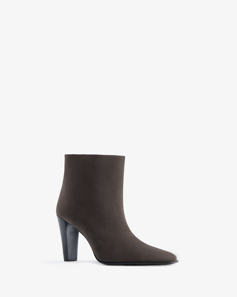 Fete Ankle Boot in Cacao Suede Leather