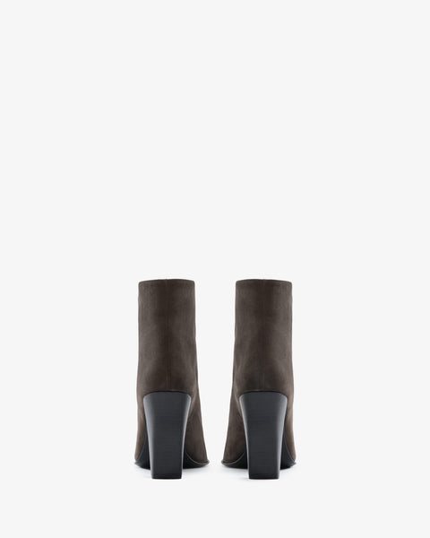 Fete Ankle Boot in Cacao Suede Leather