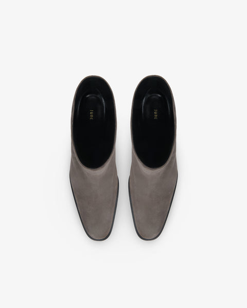 Fete Ankle Boot in Cacao Suede Leather