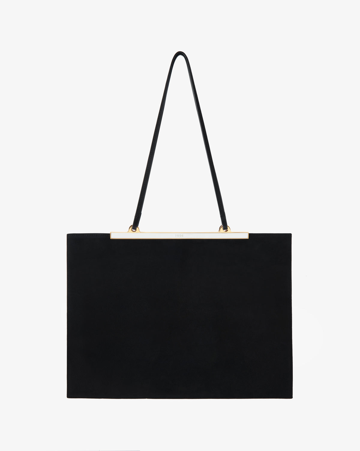 Gaia Bag Black Nubuck Leather