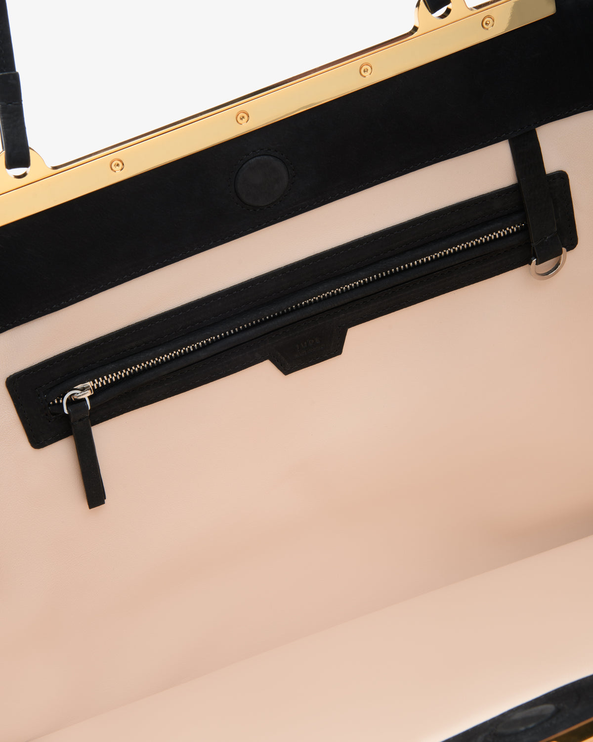 Gaia Bag Black Nubuck Leather