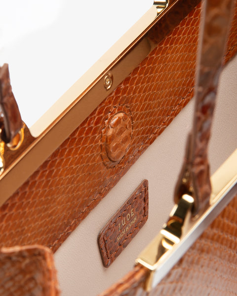 All Tan Python Handbags – JUDE