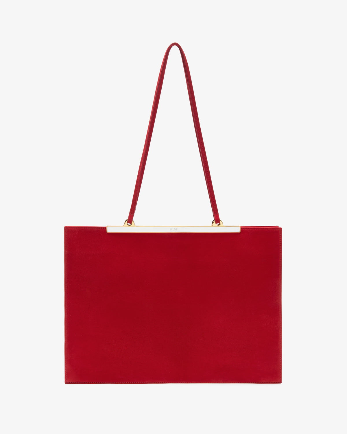 Gaia Bag Red Nubuck Leather