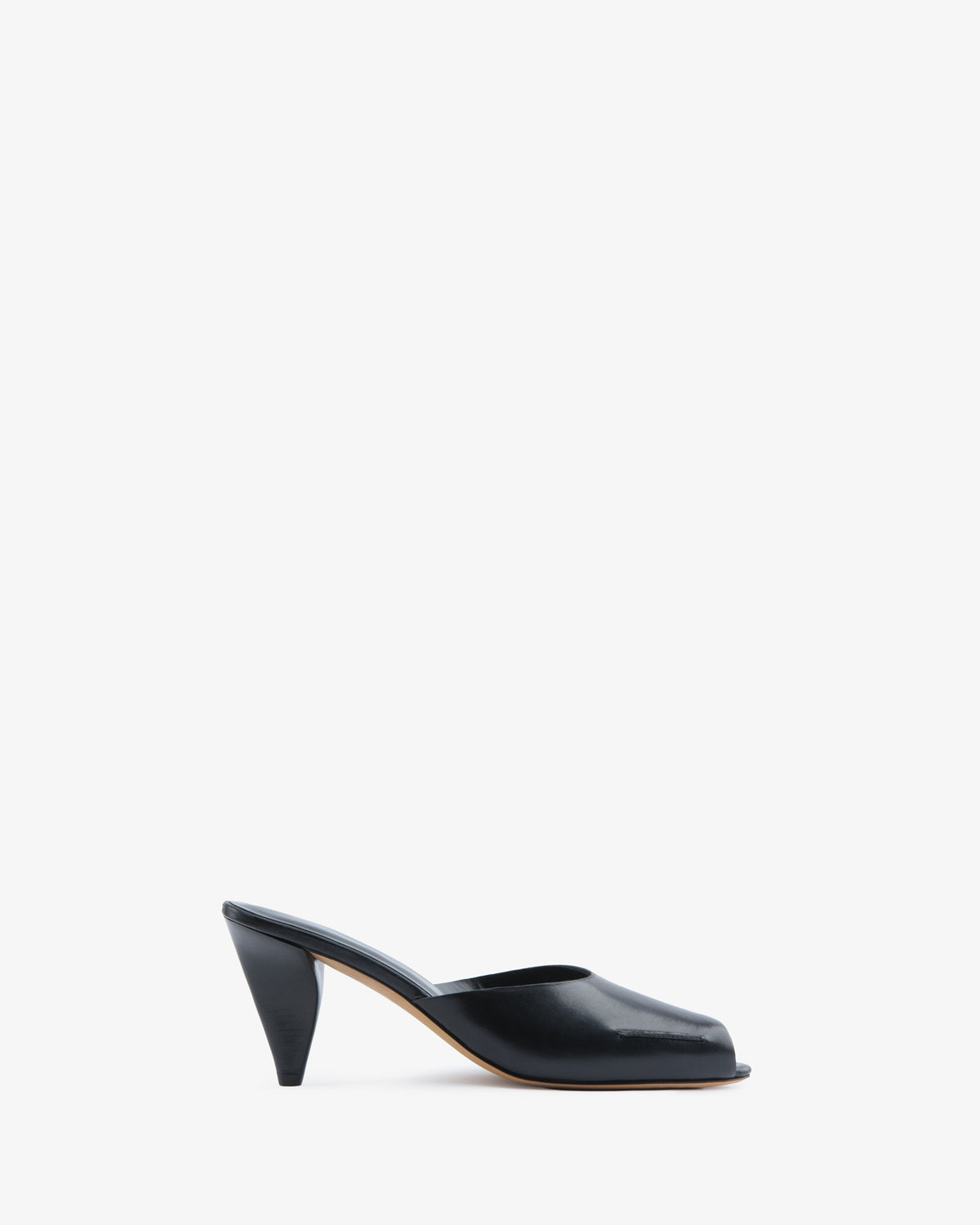 Gild Mule Black Leather