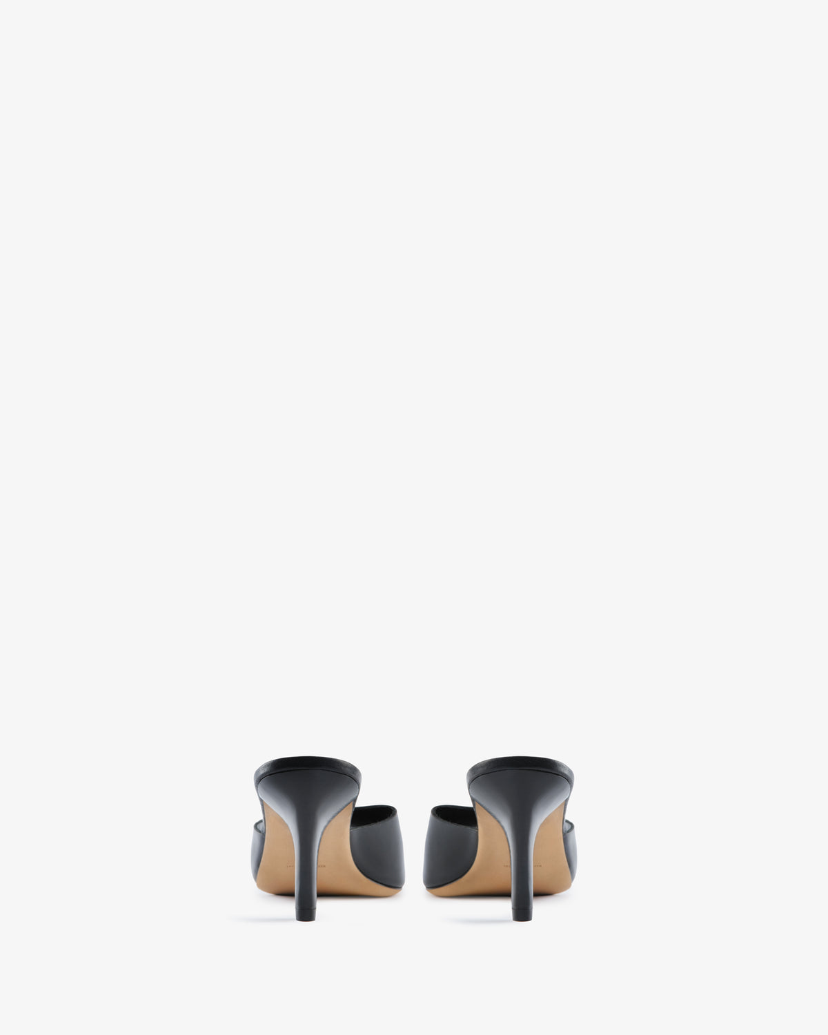 Gild Mule Black Leather