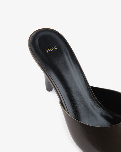 Gild Mule Mocha Leather