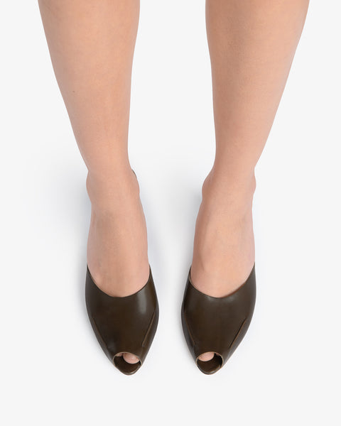 Gild Mule Mocha Leather