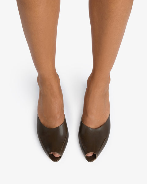 Gild Mule Mocha Leather