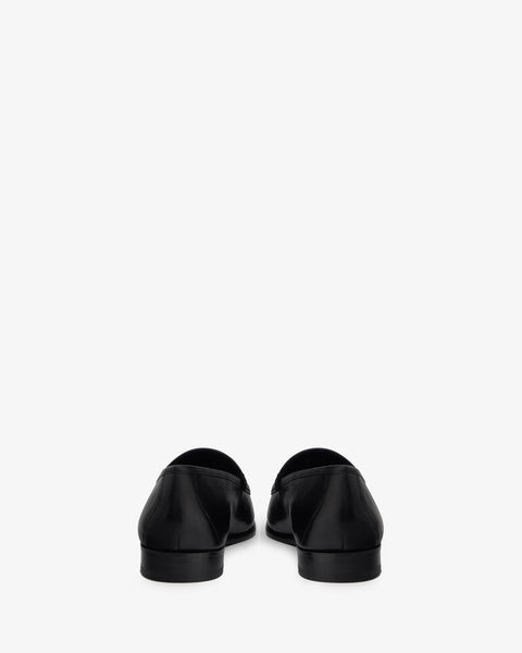 gomper loafer in black leather