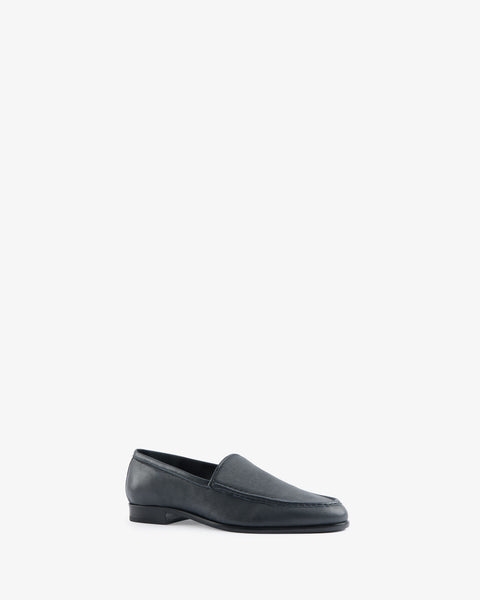 gomper loafer in stone leather - Second Image