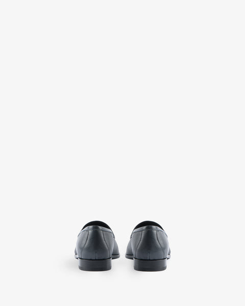 gomper loafer in stone leather