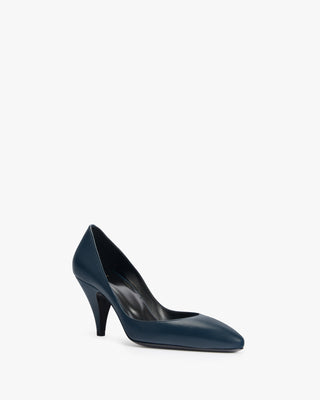 haze pump in ink leather - Second Image