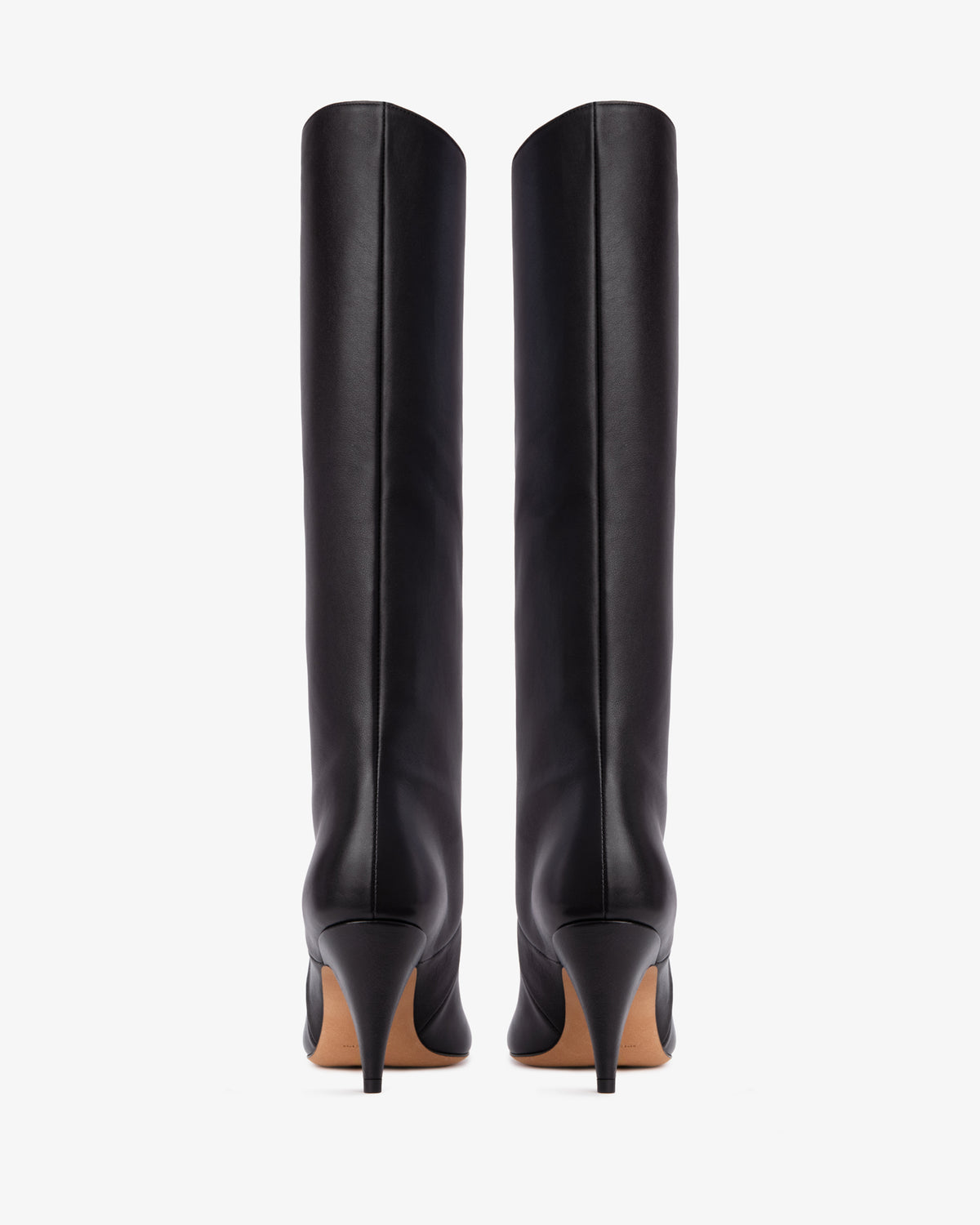 Haze Knee Boot Indigo Creased Leather
